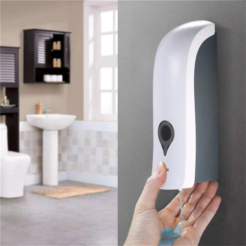 Euro Style Soap Dispenser Soap Dispenser Manual Wall-Mounted, 300Ml Hotel Bathroom Soap Dispenser Hand Sanitizer Bottle New