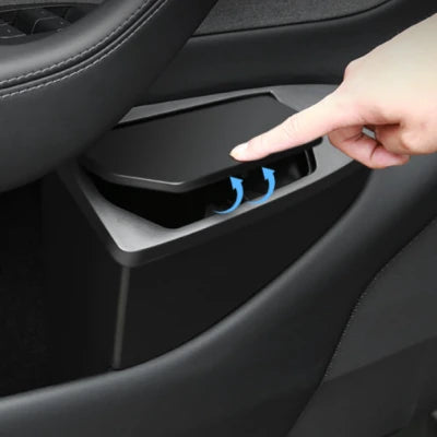 Tesla Model Y Front Door Storage Trash Bin