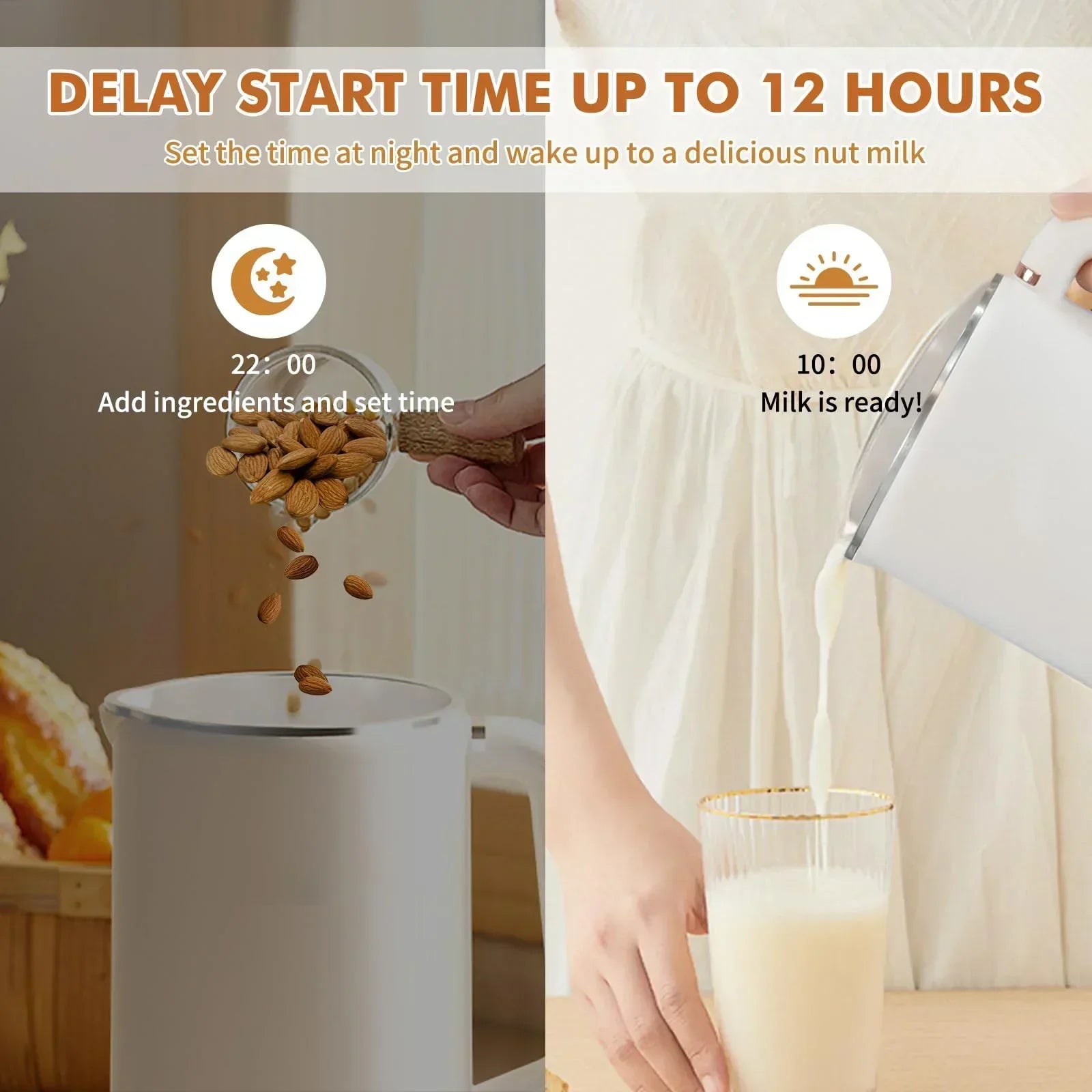 8-In-1 Nut Milk Maker (1000 Ml) - Nutriblend