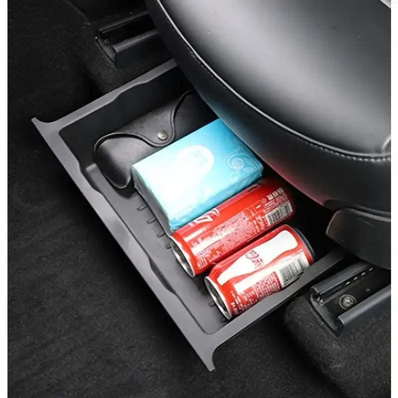Car Storage Rack under Seat Car Seat Organizer under Seat Storage Box Case Vehicle Underseat Drawer Holder Car Storage Box Case