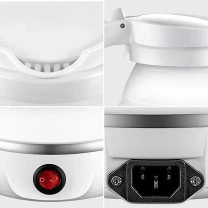 Compact Travel Kettle with Collapsible Design
