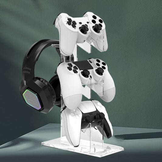 3 Tier Gaming Controller and Headset Stand Organizer