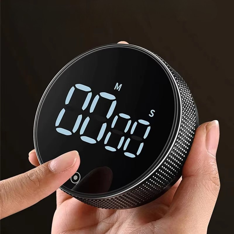 Magnetic Digital Kitchen Timer Rotary Countdown