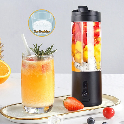 Portable USB Rechargeable Mini Fruit Blender Juicer