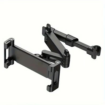 Telescopic Car Rear Pillow Phone Holder Tablet Rotating Holder Car Back Seat Stand Headrest Bracket Universal Holder Accessories