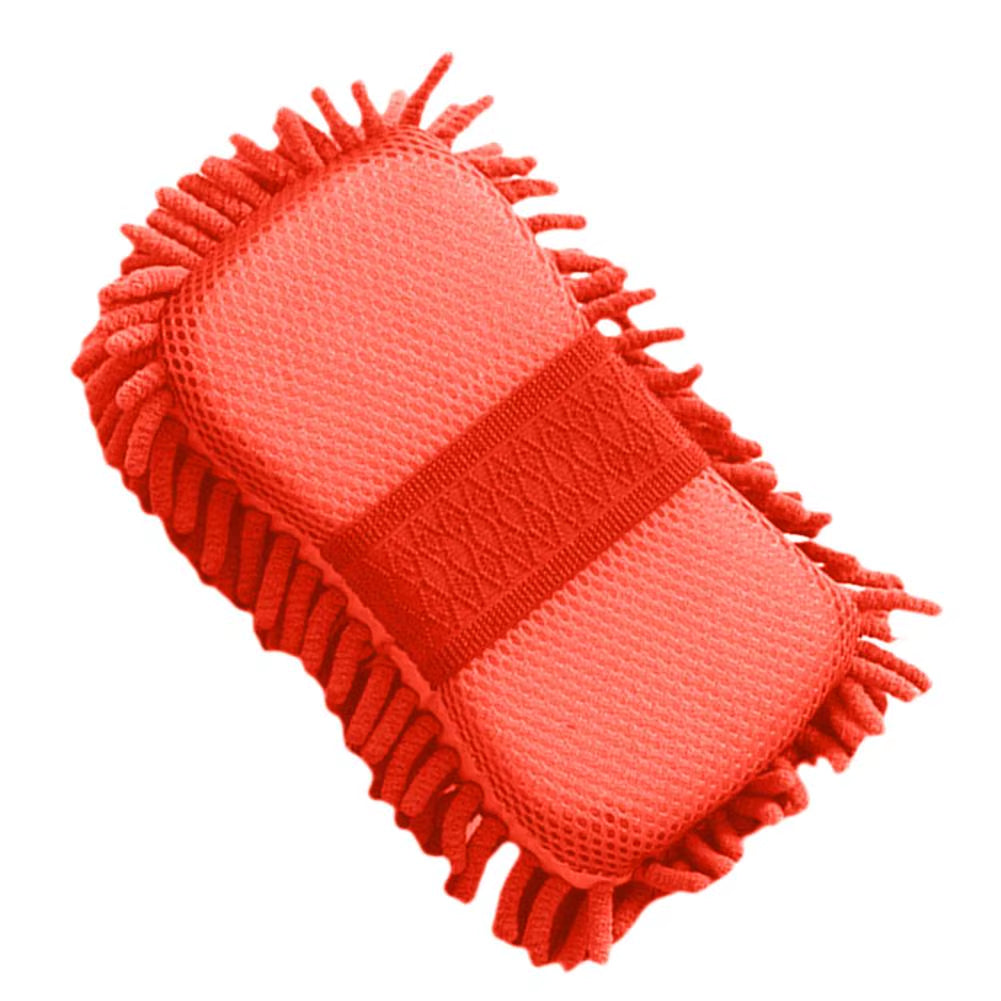 Chenille Car Wash Glove Microfiber Car Wash Sponge Care Washing Detailing Brush Pad Multifunction Glove Cleaning Tool