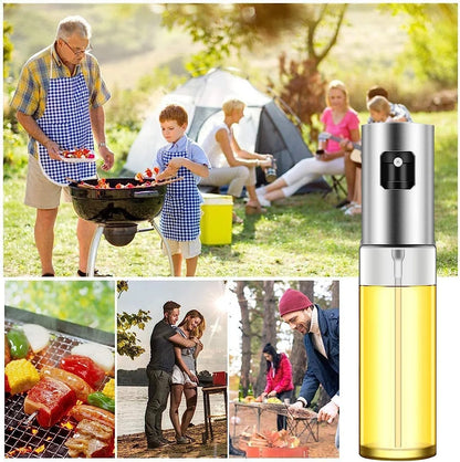 Oil Sprayer for Cooking, Olive Oil Sprayer Mister, 100Ml Olive Oil Spray Bottle, Olive Oil Spray for Salad, BBQ, Kitchen Baking, Roasting