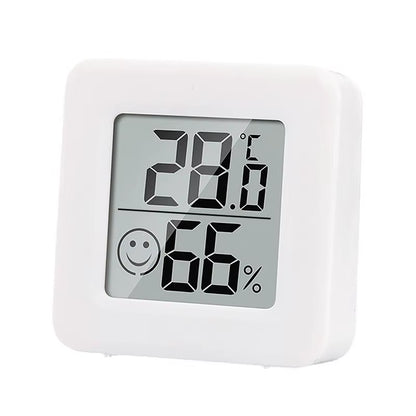 LCD Desktop Alarm Clock Transparent Calendar Weather and Digital Temperature and Humidity Display Home Appliance Smart Life